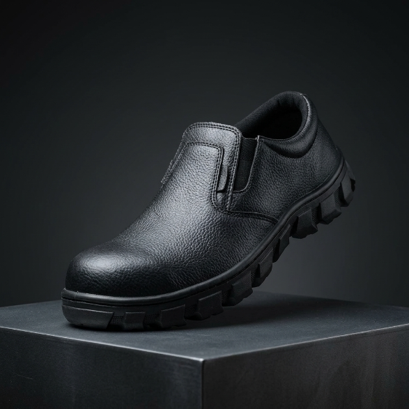 Sepatu Safety Model Slip-On Pendek Cheking - Sepatu Safety Cheking